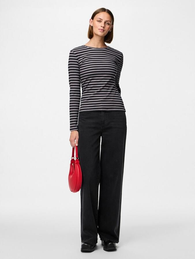 Pieces High-waist jeans PCSELMA HW WIDE JEANS BL NOOS BC - Foto 7