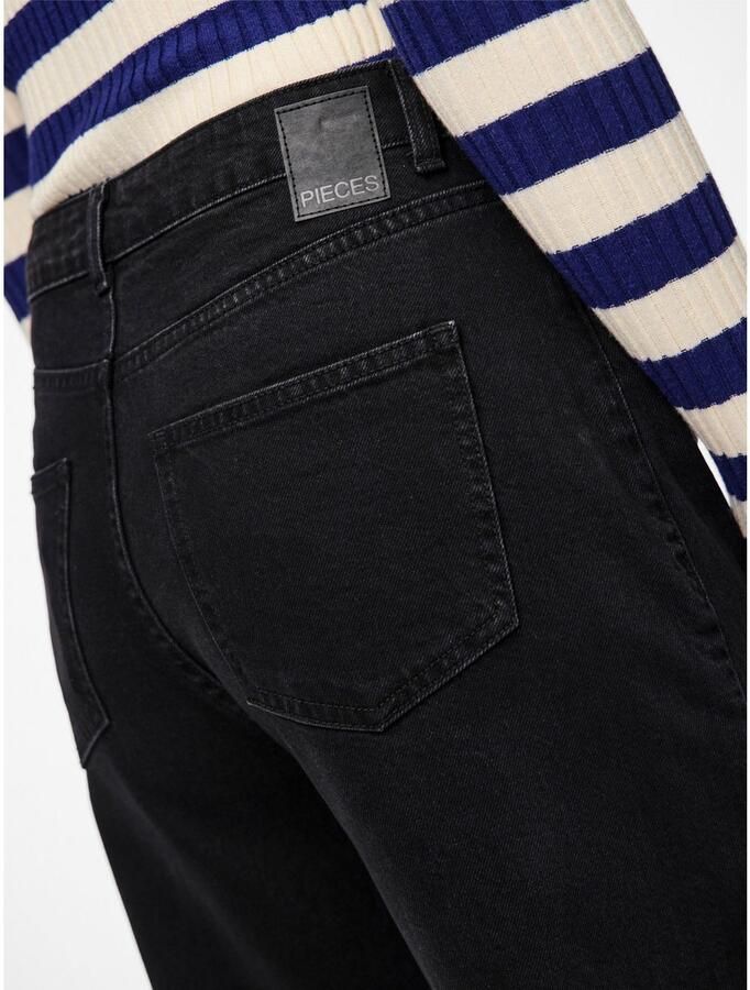 Pieces High-waist jeans PCSELMA HW WIDE JEANS BL NOOS BC