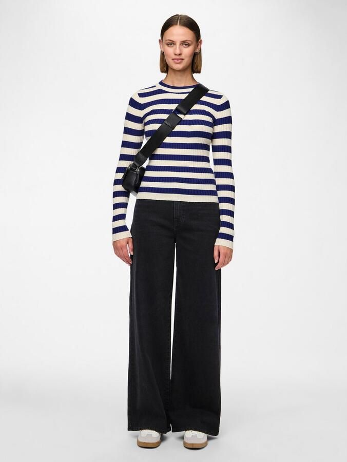 Pieces High-waist jeans PCSELMA HW WIDE JEANS BL NOOS BC - Foto 5