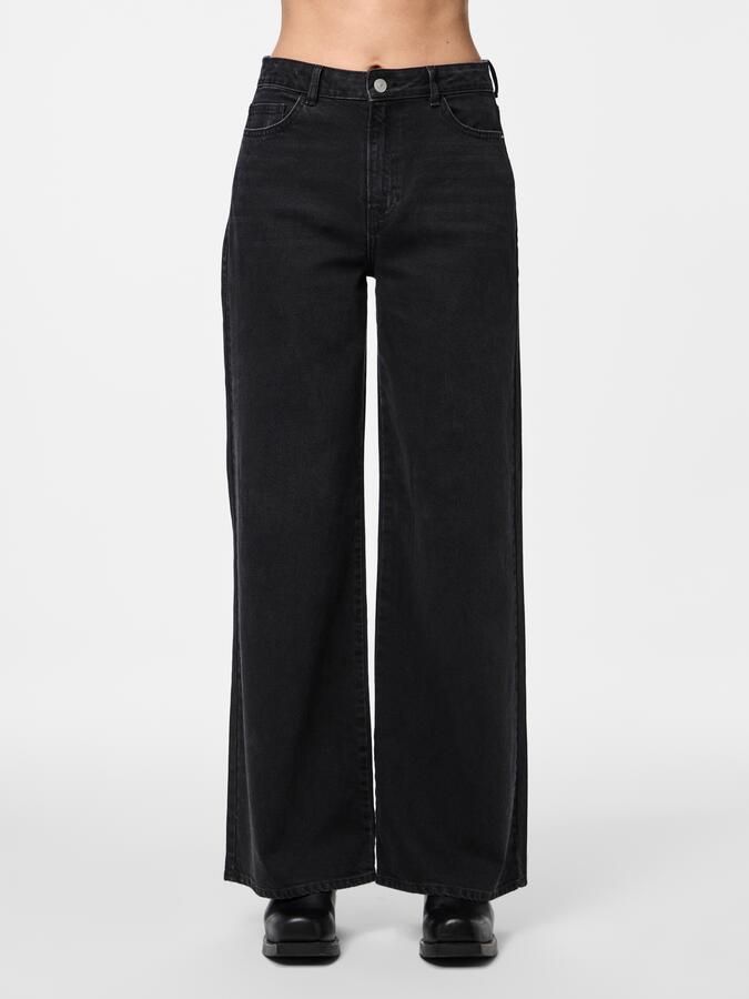 Pieces High-waist jeans PCSELMA HW WIDE JEANS BL NOOS BC - Foto 10