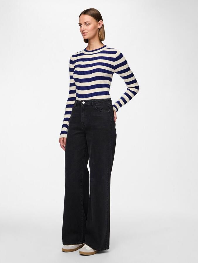 Pieces High-waist jeans PCSELMA HW WIDE JEANS BL NOOS BC - Foto 4