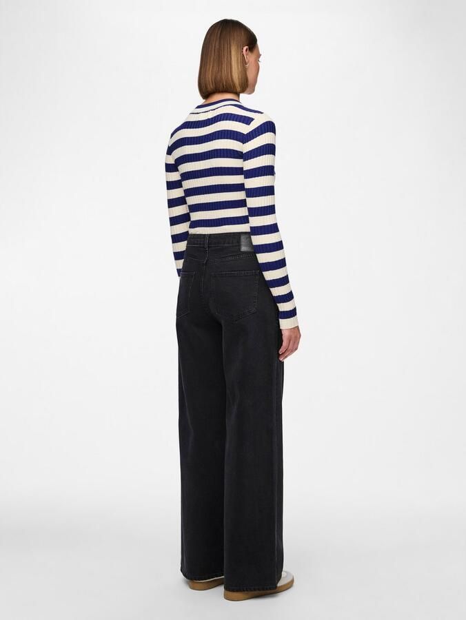 Pieces High-waist jeans PCSELMA HW WIDE JEANS BL NOOS BC - Foto 6