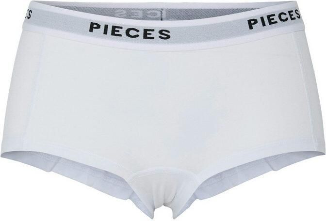 Pieces Hipster PCLOGO LADY 4 PACK SOLID NOOS BC (4 stuks Set van 4) - Foto 3