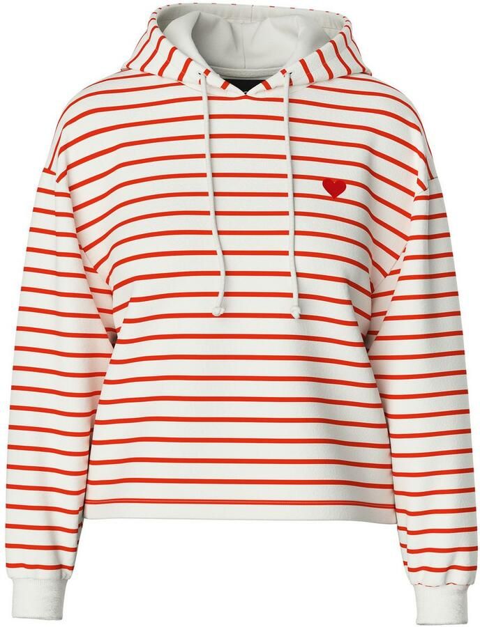 Pieces Loose fit hoodie van katoenmix model 'CHILLI' - Foto 4