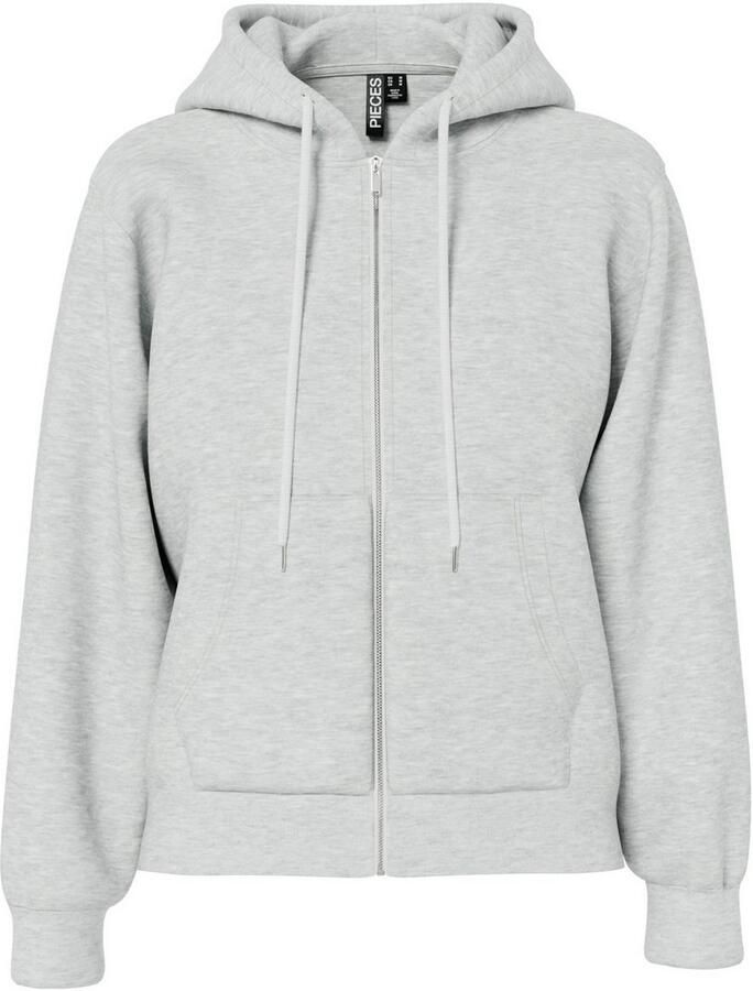 Pieces Hoodie PCCHILLI LS ZIP HOODIE NOOS BC