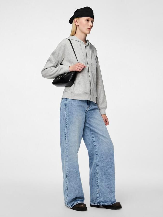 Pieces Hoodie PCCHILLI LS ZIP HOODIE NOOS BC - Foto 8