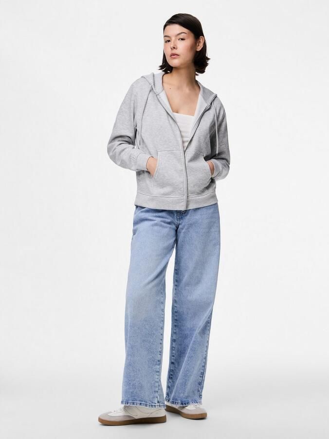 Pieces Hoodie PCCHILLI LS ZIP HOODIE NOOS BC - Foto 7