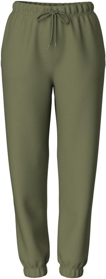 PIECES high waist regular fit sweatpants PCCHILLI olijfgroen - Foto 5