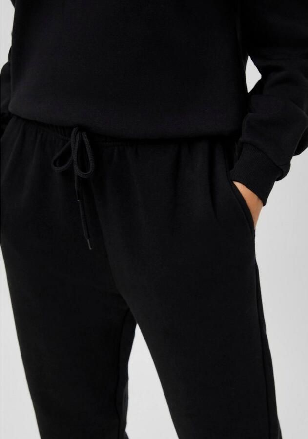 PIECES high waist regular fit sweatpants PCCHILLI zwart - Foto 5