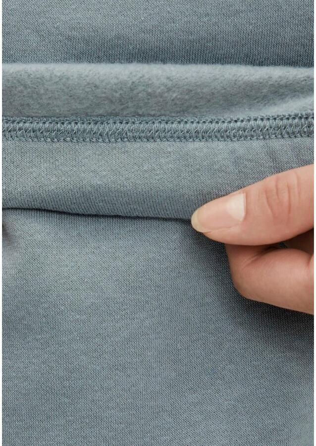 PIECES high waist regular fit sweatpants PCCHILLI grijsgroen - Foto 4