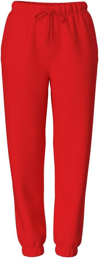PIECES high waist regular fit sweatpants PCCHILLI rood - Foto 5