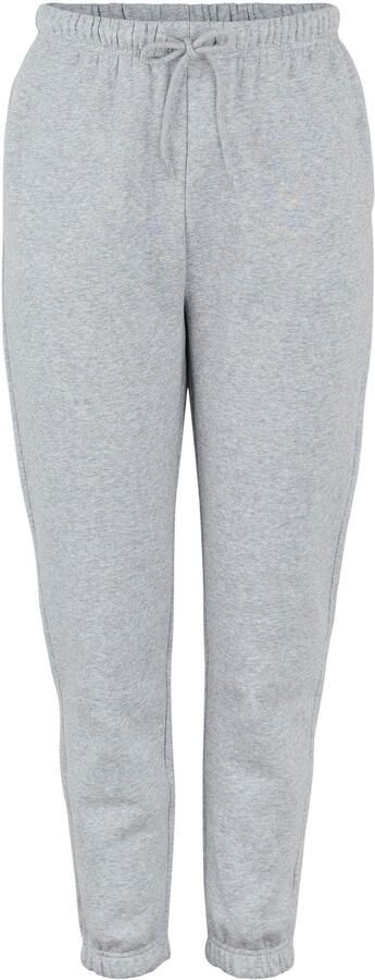 PIECES high waist regular fit sweatpants Chilli grijs melange - Foto 3