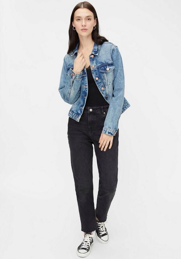 Pieces Slim fit top met kant model 'PCBARBERA' - Foto 2