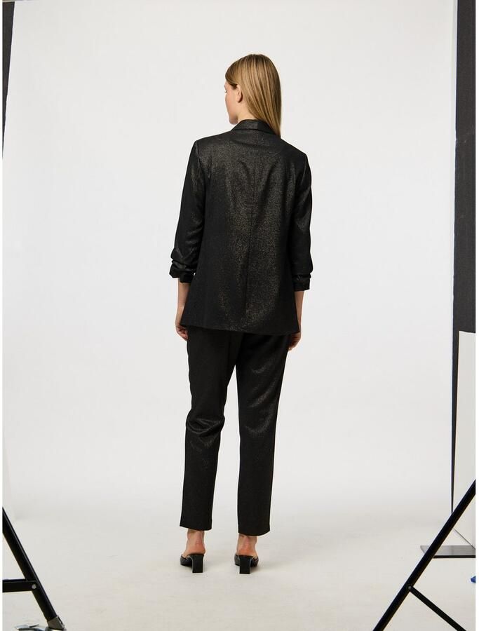 Pieces Lange blazer PCBOSELLA 3 4 GLITTER BLAZER NOOS