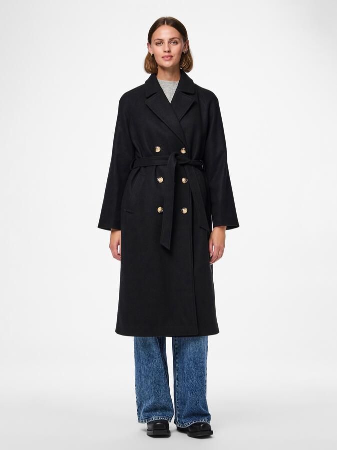 Pieces Lange jas PCMARBEL LONG COAT NOOS - Foto 6