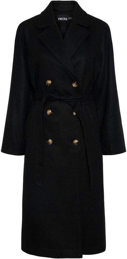 Pieces Lange jas PCMARBEL LONG COAT NOOS - Foto 5