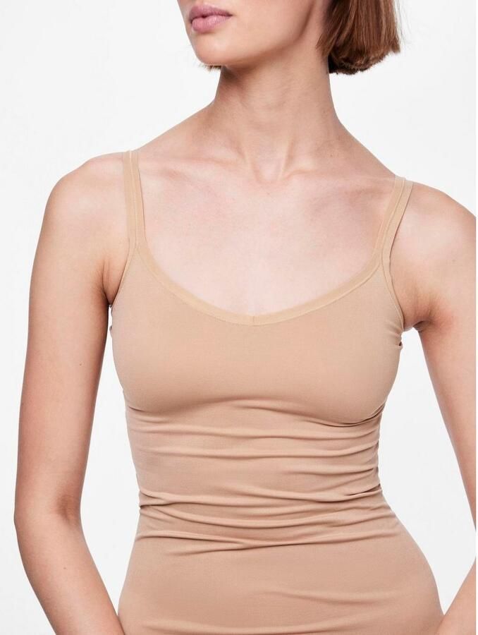 Pieces Onderjurk PCBALLROOM LONG SINGLET NOOS BC - Foto 4