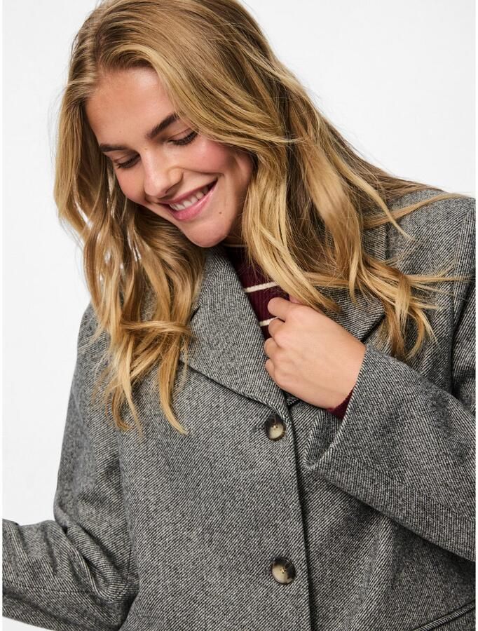 Pieces Overhemdjasje PCBIANCA LS BLAZER JACKET NOOS - Foto 9