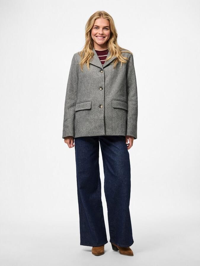 Pieces Overhemdjasje PCBIANCA LS BLAZER JACKET NOOS - Foto 6