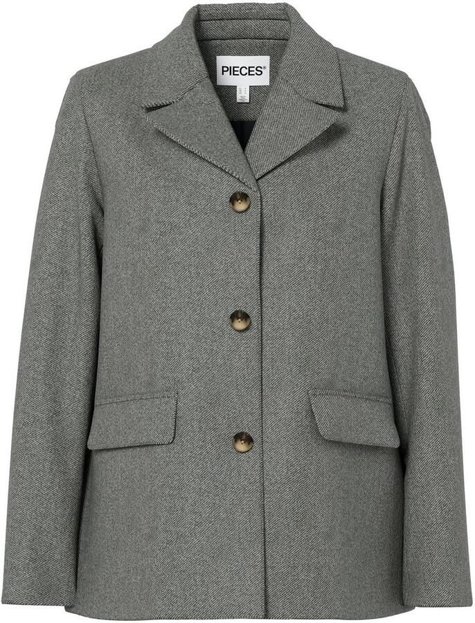 Pieces Overhemdjasje PCBIANCA LS BLAZER JACKET NOOS