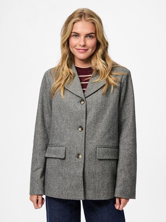 Pieces Overhemdjasje PCBIANCA LS BLAZER JACKET NOOS - Foto 8