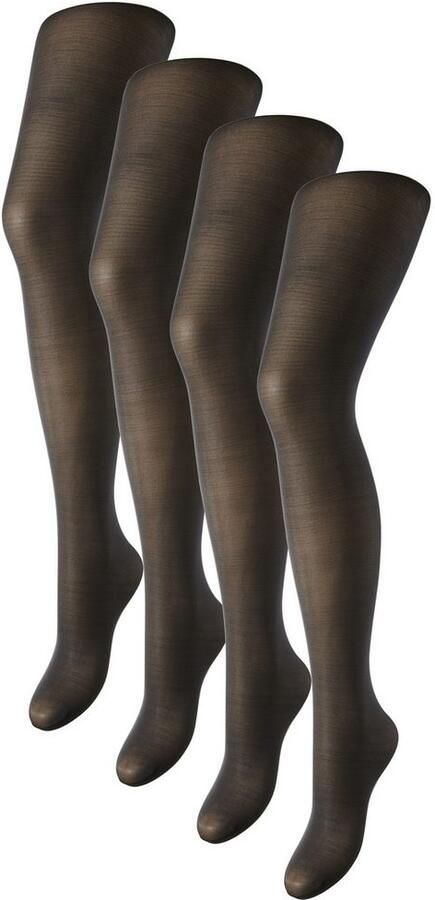 Pieces Panty PCNEW NIKOLINE 20 DEN 4 PACK TIGHTS NOOS (set 4 stuks) - Foto 4