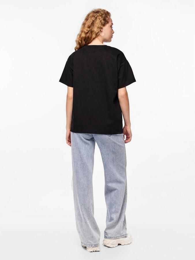 Pieces Shirt met korte mouwen PCSKYLAR SS OVERSIZED TEE NOOS - Foto 5