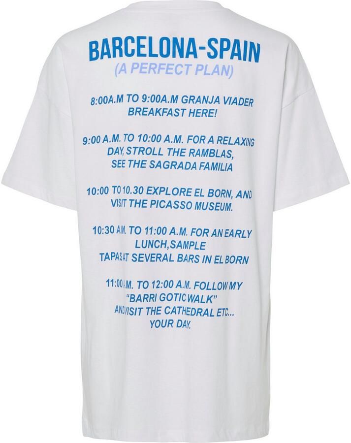 Pieces Shirt met korte mouwen PCTIA SS O-NECK OVERSIZED TEE D2D DMO - Foto 3