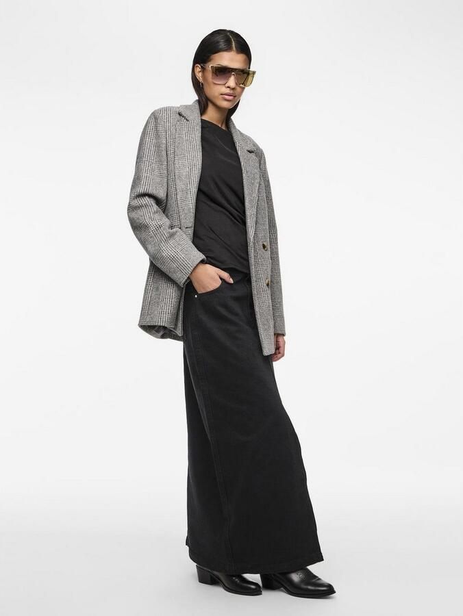 Pieces Shirt met lange mouwen PCNEJA LS REVERSIBLE TOP NOOS EXP BC 2-in-1 omkeerbaar 2 uitsnedevarianten - Foto 4