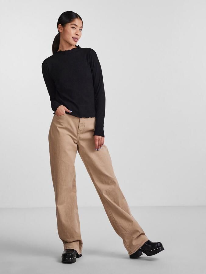 Pieces Shirt met lange mouwen PCNICCA LS TOP NOOS - Foto 3