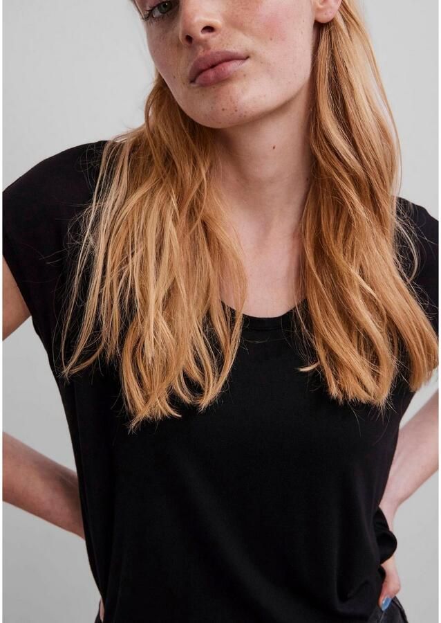 Pieces Shirt met ronde hals PCBILLO TEE SOLID NOOS BC - Foto 3