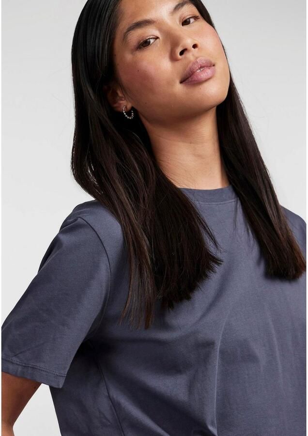 Pieces Shirt met ronde hals PCRIA SS SOLID TEE NOOS BC - Foto 2