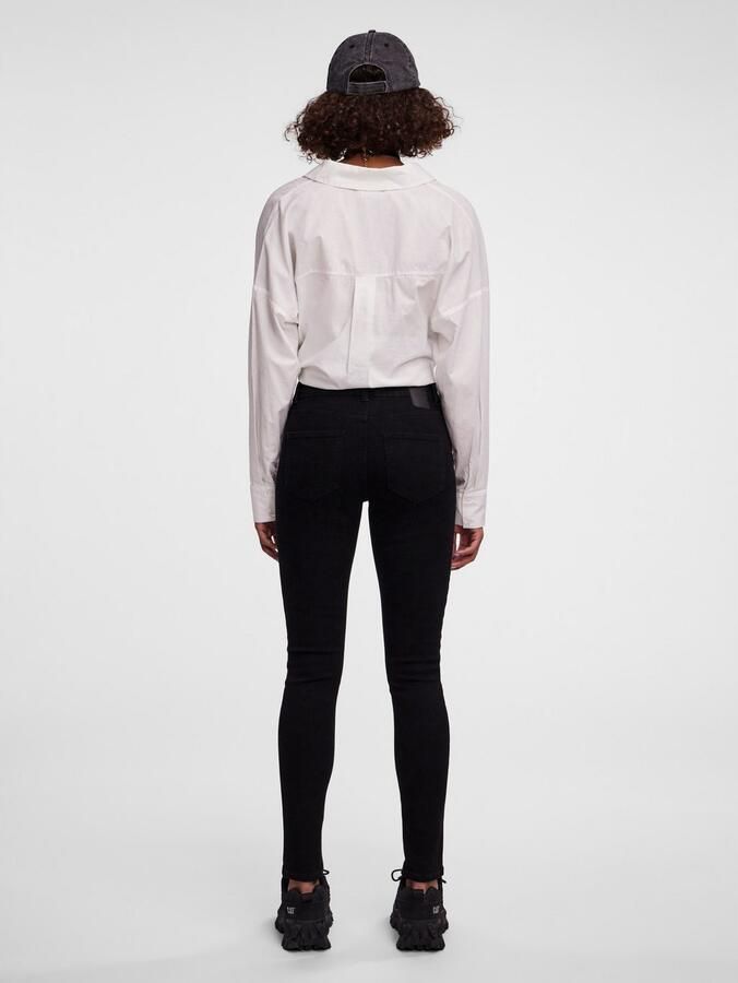 Pieces Skinny fit jeans PCDANA MW SKINNY JEANS BL102 NOOS BC