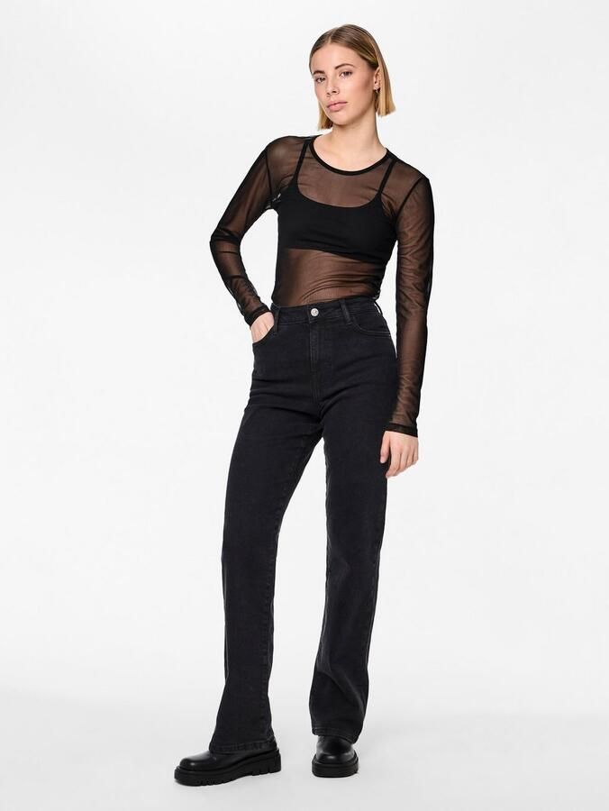 Pieces Straight jeans PCKELLY HW STRAIGHT JEANS BL102 NOOS BC - Foto 4