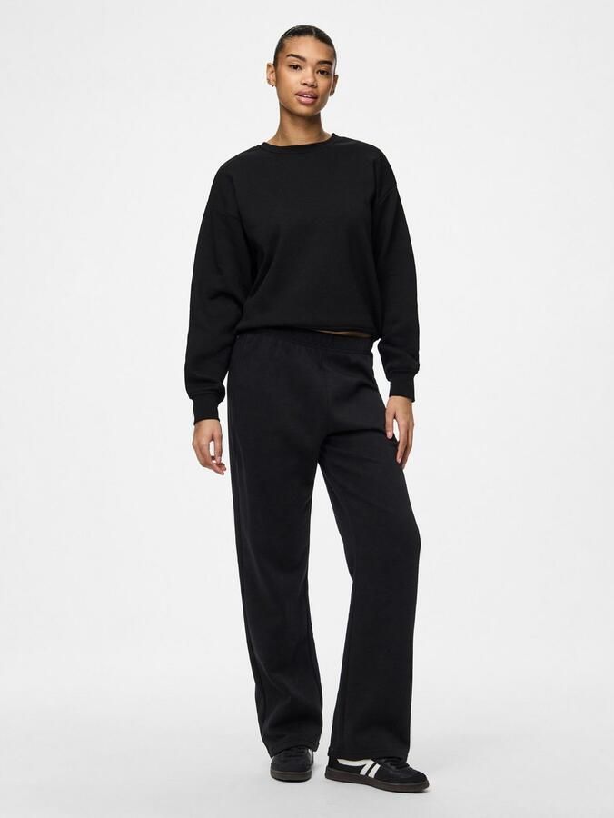 Pieces Regular fit joggingbroek van katoenmix model 'CHILLI' - Foto 5