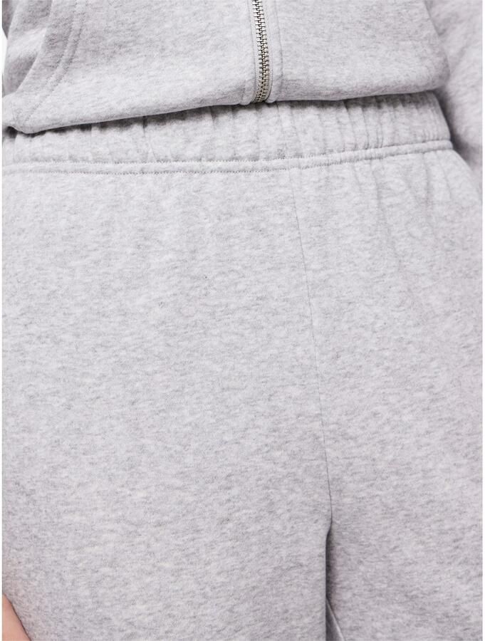 PIECES high waist wide leg sweatpants PCCHILLI lichtgrijs