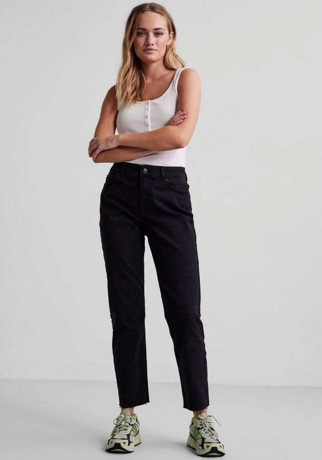 Pieces Slim fit tanktop van katoenmix model 'KITTE' - Foto 3