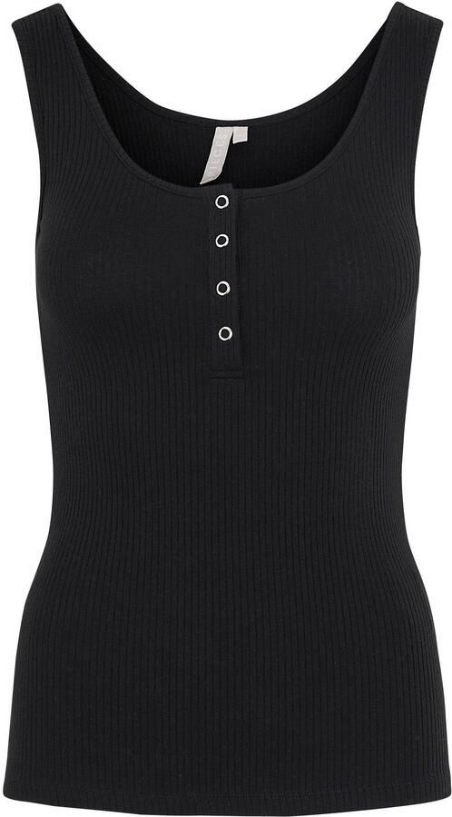 Pieces Slim fit tanktop van katoenmix model 'KITTE' - Foto 6