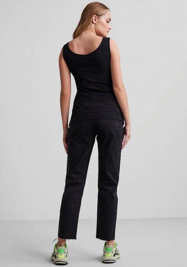 Pieces Slim fit tanktop van katoenmix model 'KITTE' - Foto 5