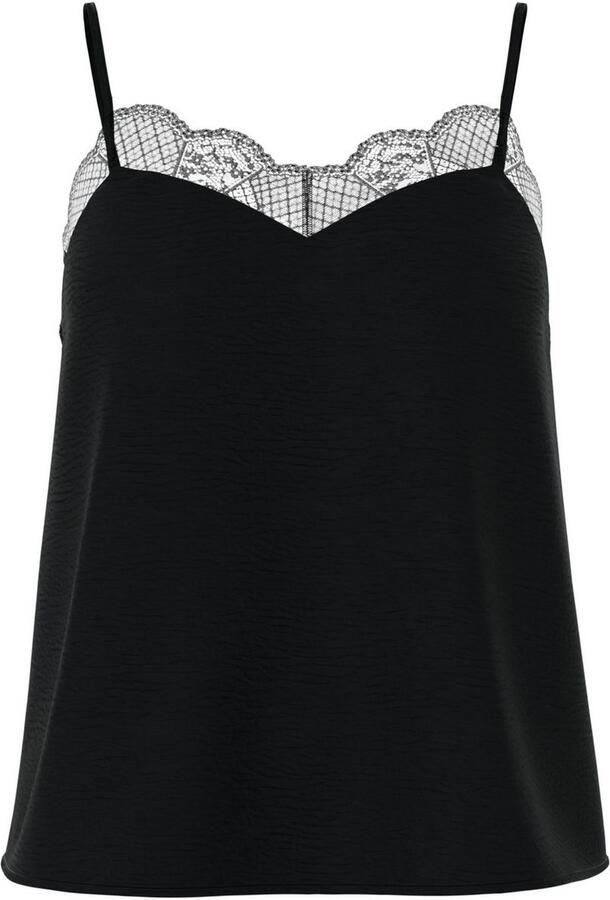 Pieces Top PCTIFFANY STRAP LACE TOP WVN NOOS BC - Foto 5