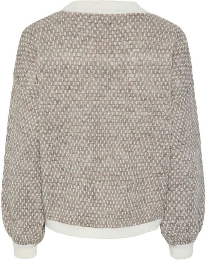 Pieces Trui met ronde hals PCDILIPPA LS O-NECK KNIT MM