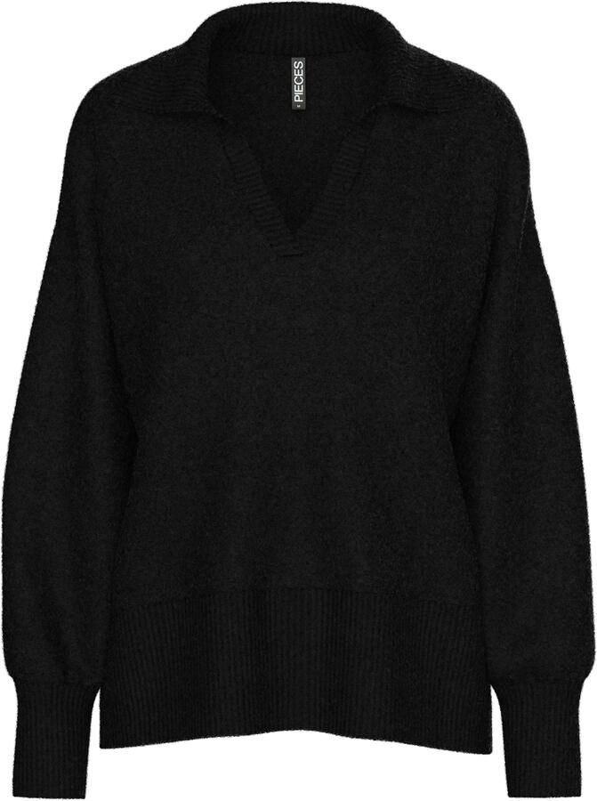 Pieces Regular fit gebreide pullover met wol model 'MALOU'