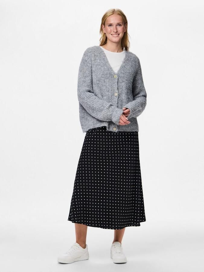 Pieces Vest PCCLEO LS V-NECK KNIT CARDIGAN NOOS BC - Foto 2