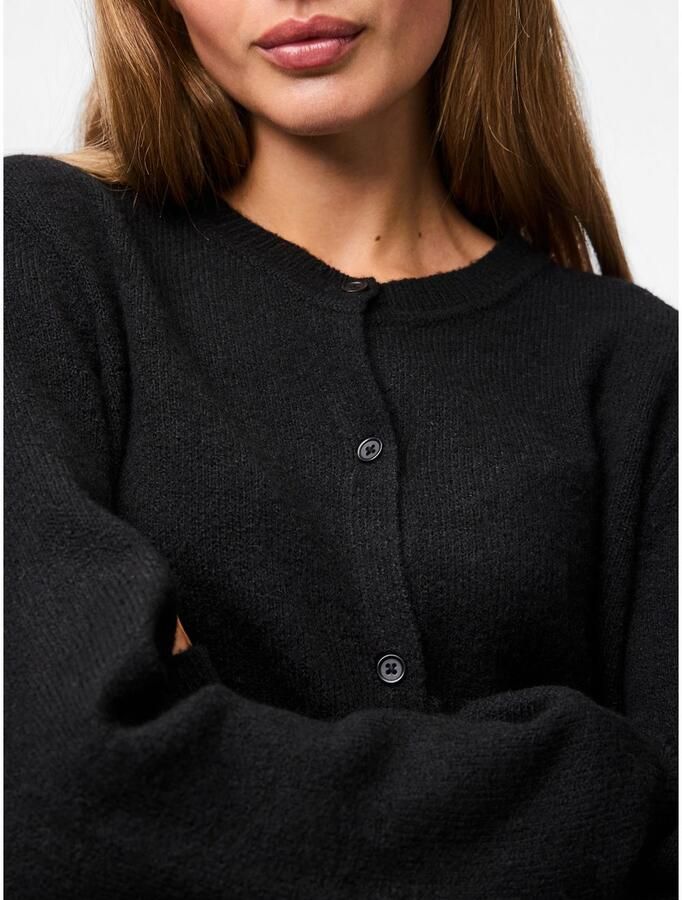 Pieces Regular fit gebreid jack met wol model 'MALOU'