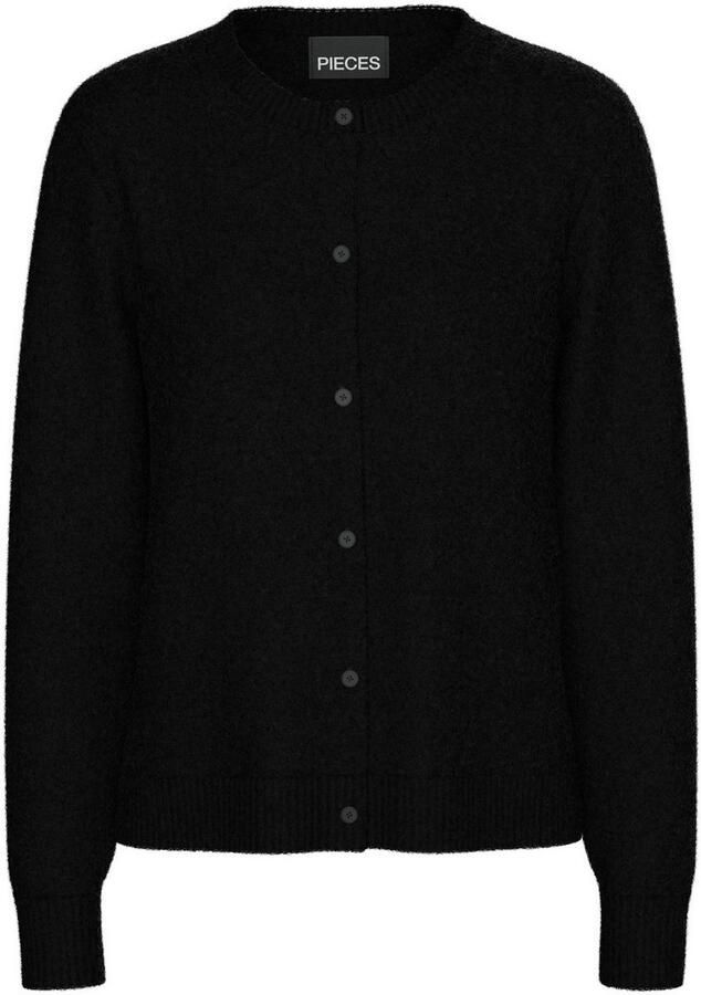 Pieces Regular fit gebreid jack met wol model 'MALOU' - Foto 9