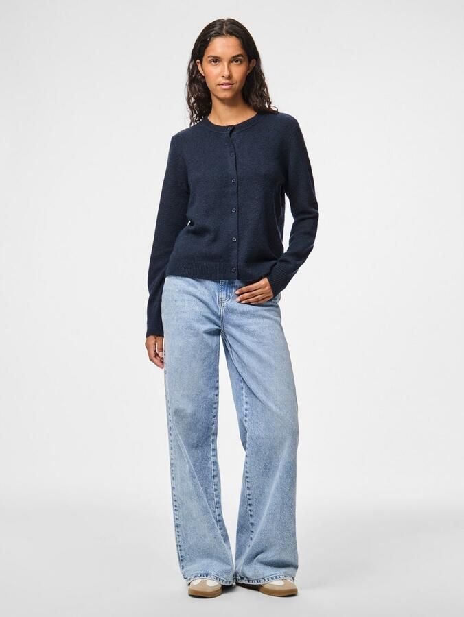 Pieces Vest PCMALOU LS KNIT CARDIGAN NOOS BC