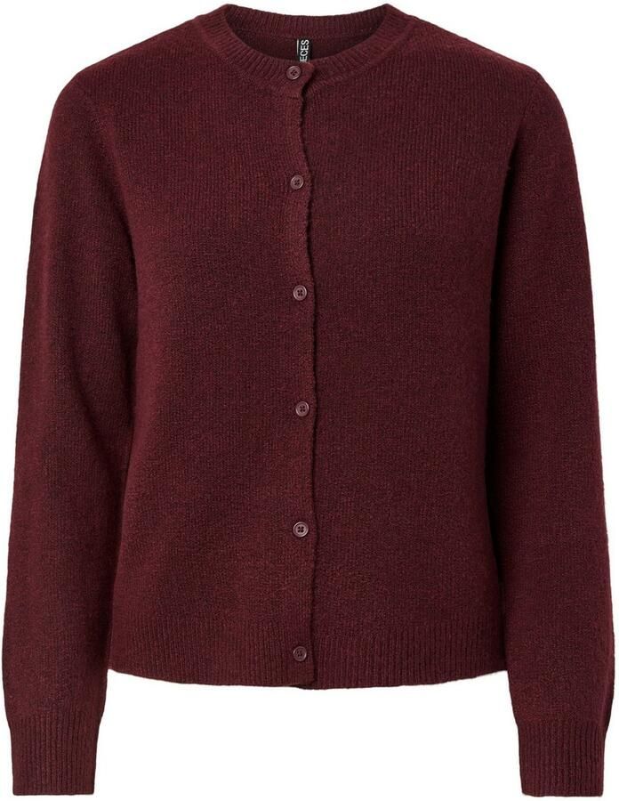 Pieces Regular fit gebreid jack met wol model 'MALOU'