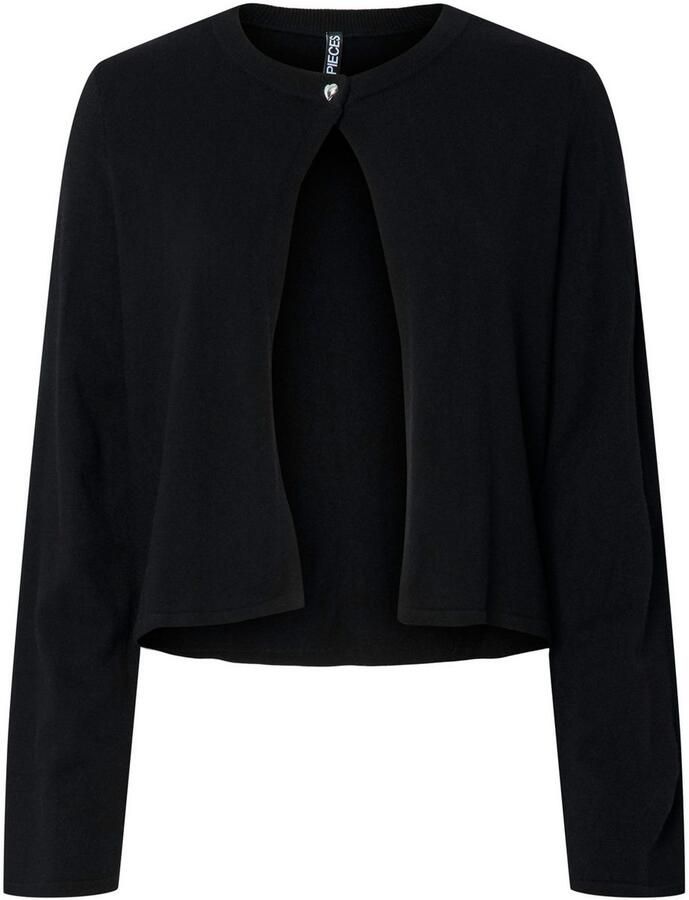 Pieces Regular fit gebreid jack van viscosemix model 'ORINA'