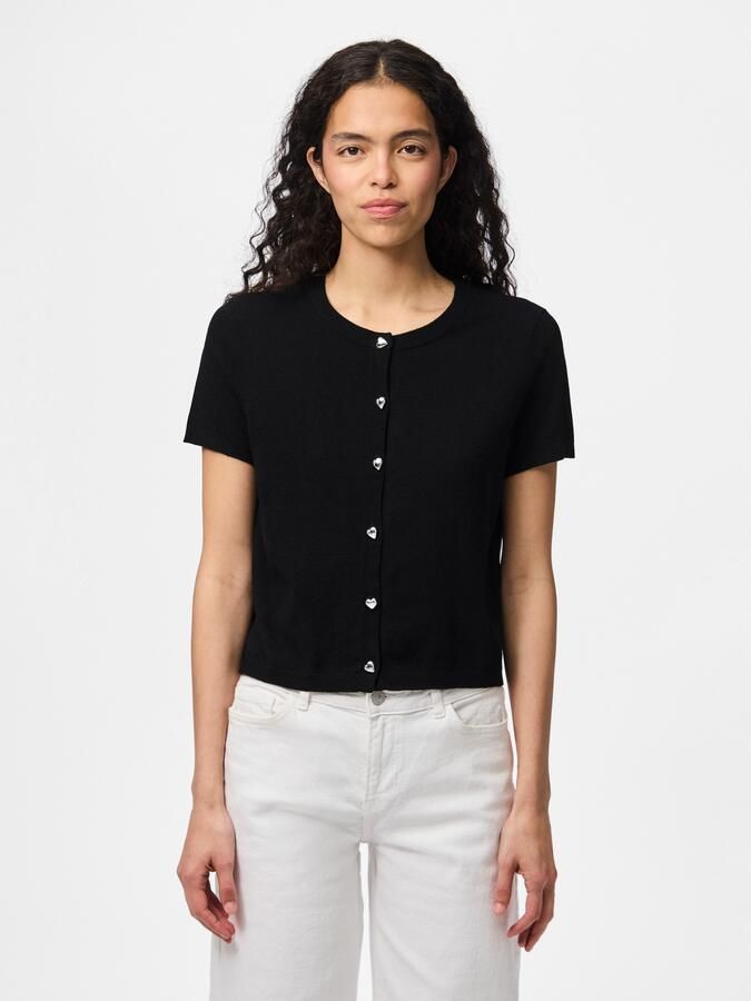 Pieces Vest PCORINA SS O-NECK KNIT CARDIGAN PW BC - Foto 5