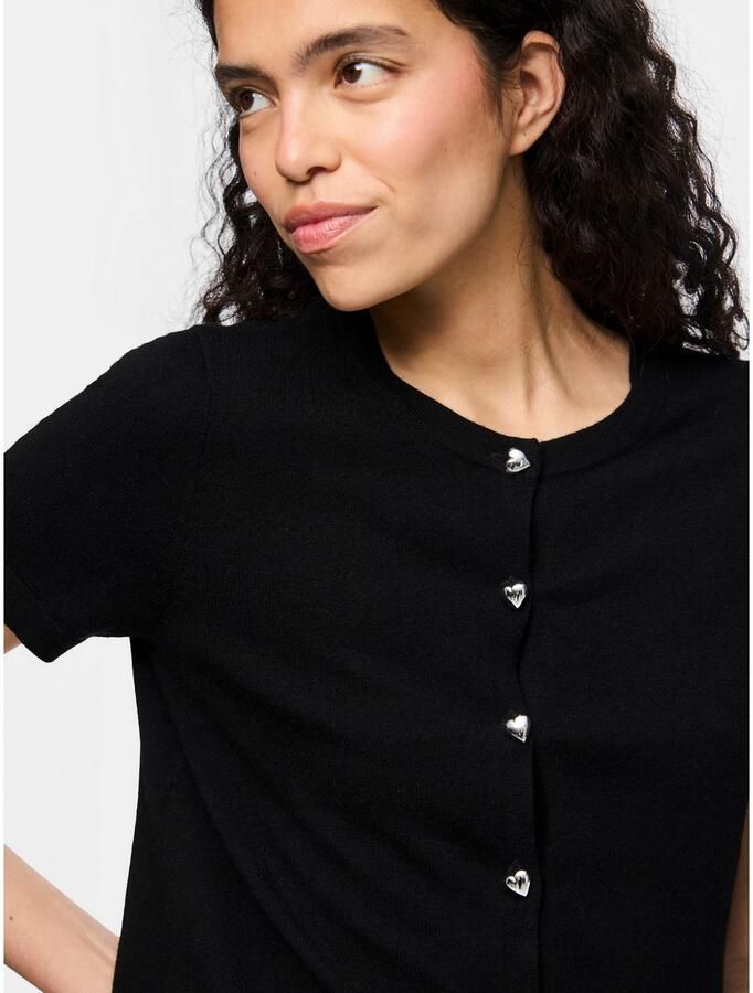 Pieces Vest PCORINA SS O-NECK KNIT CARDIGAN PW BC - Foto 2